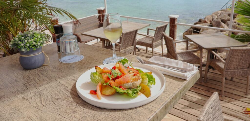 Seafood restaurant on Bonaire