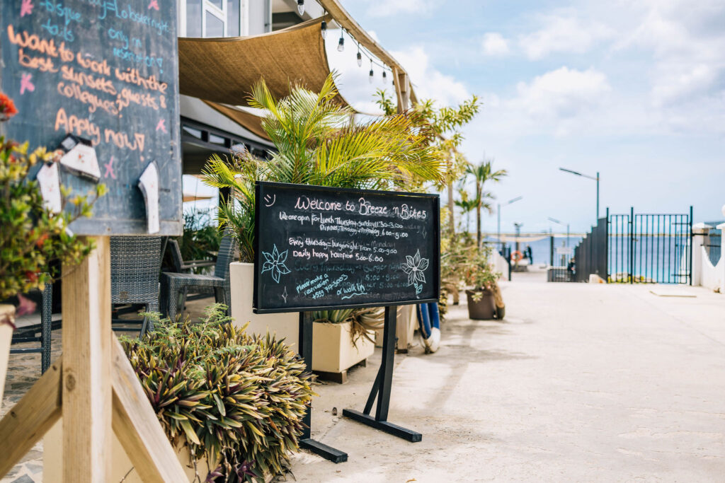 Visiting from Kralendijk We’re easy to add to your plans